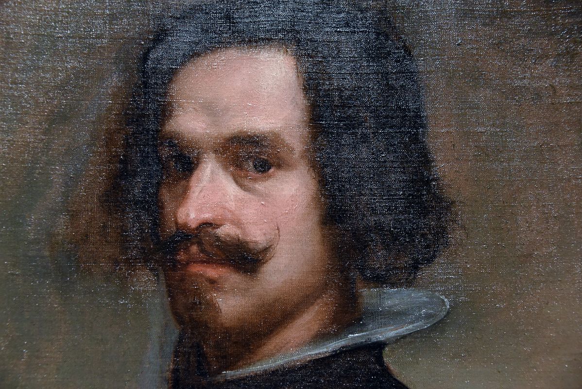Diego Velazquez 1630-35 Portrait of a Man 2 Close Up From New York Metropolitan Museum Of Art At New York Met Breuer Unfinished